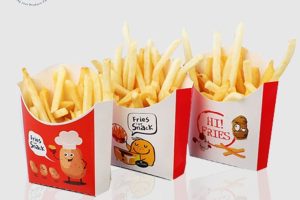 Custom French Fries Boxes