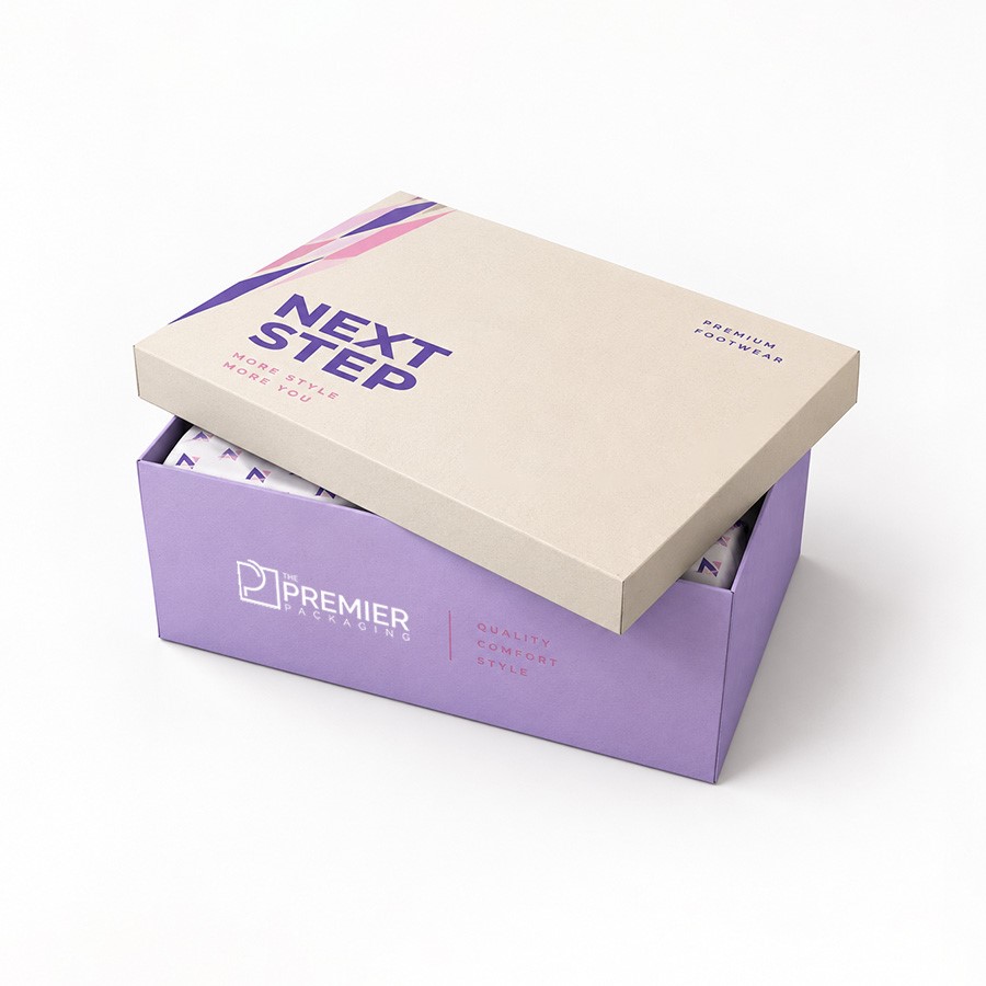 branded shoe boxes
