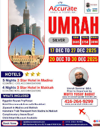 Umrah Packages from Toronto