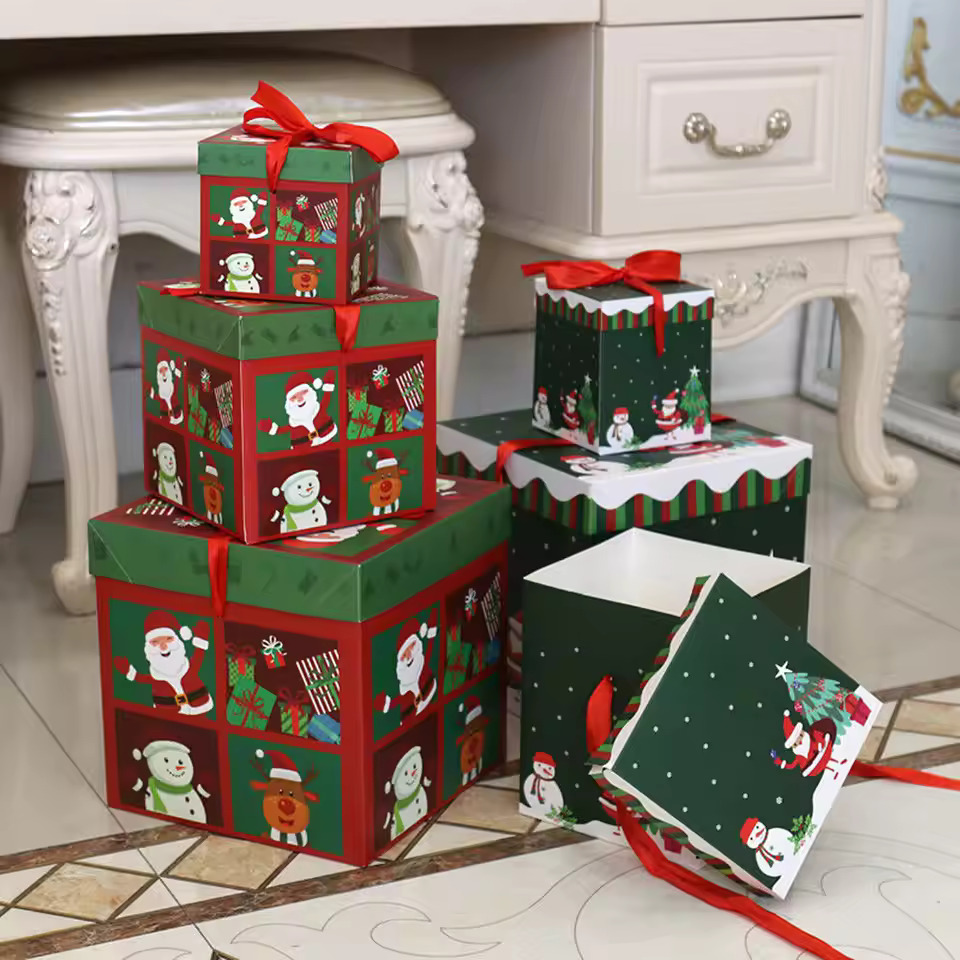 Christmas Boxes Wholesale With Logo