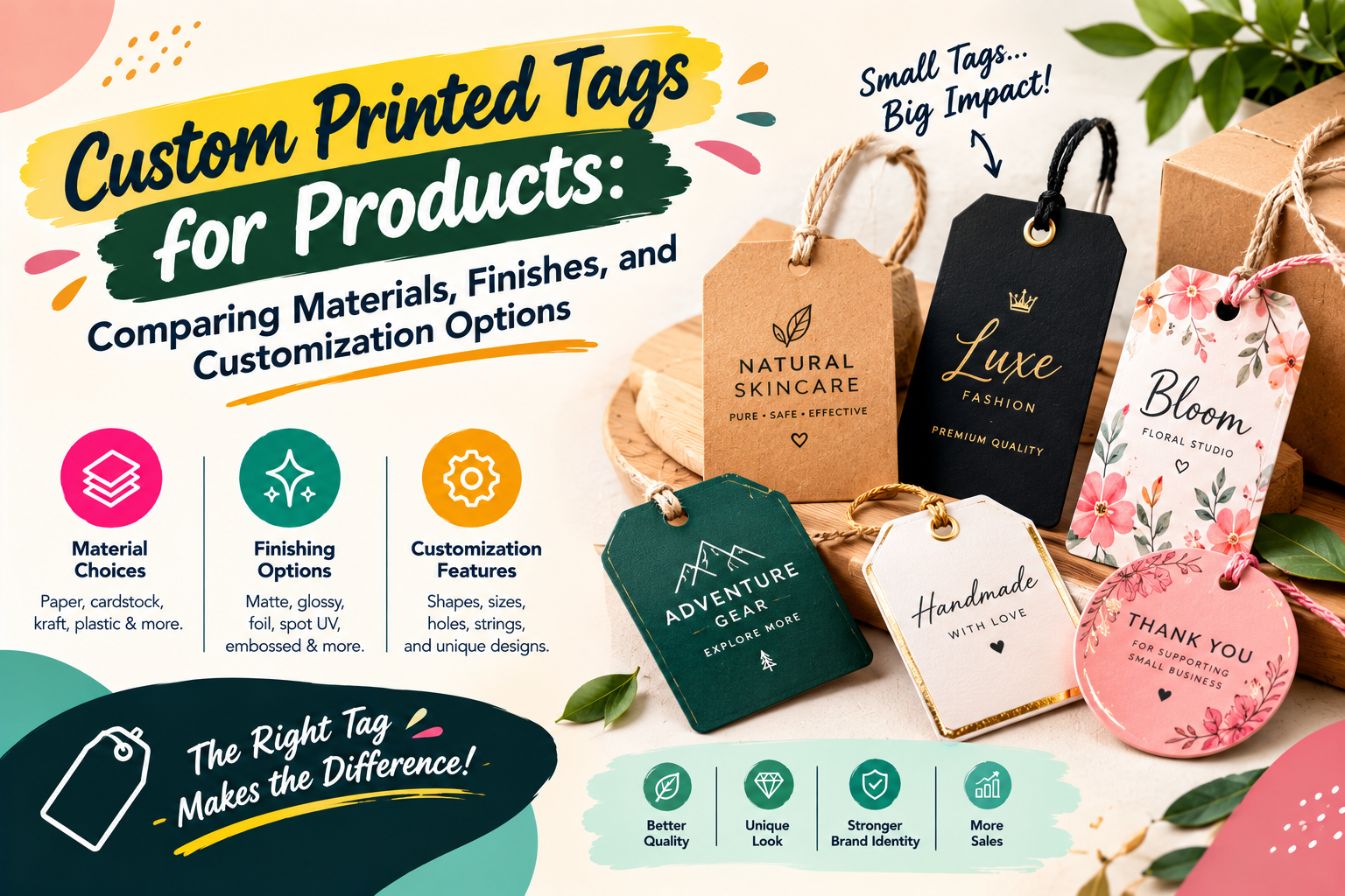 Custom Tags Printing