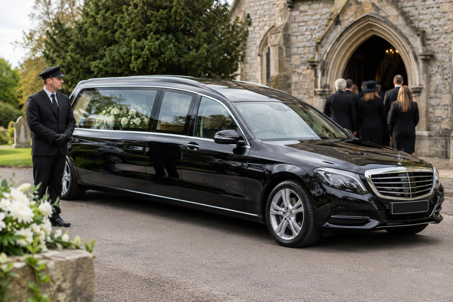 funeral limousine