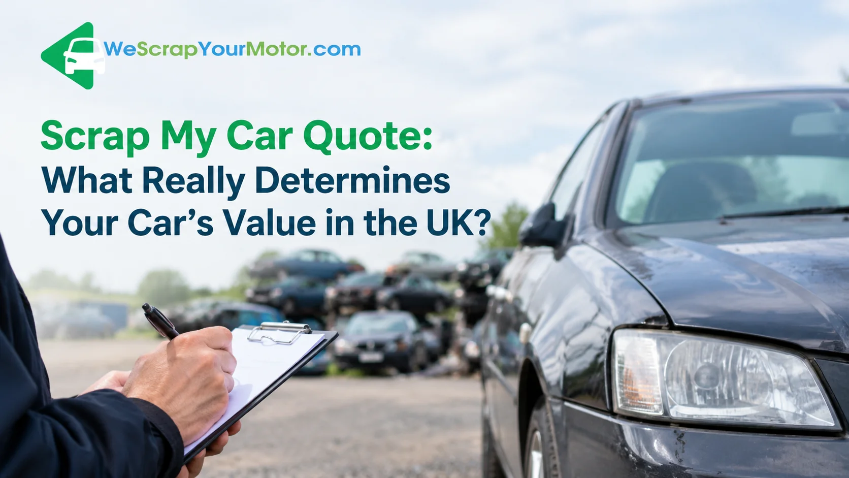 Scrap My Car Quote: What Really Determines Your Car’s Value in the UK