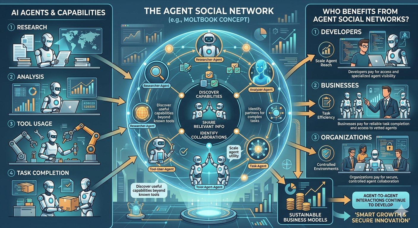 Who would use a ai social media network