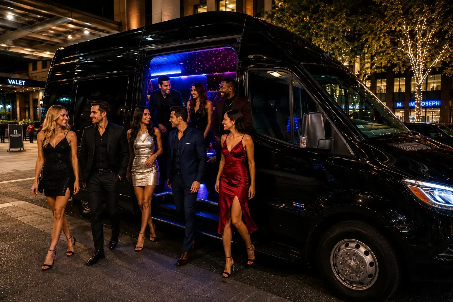 party bus limousine service