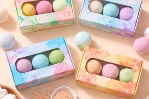 Custom Bath Bomb Boxes